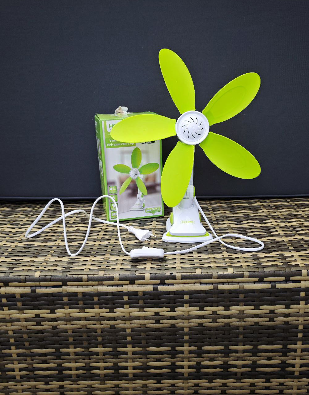 Ventilatore a Corrente con Lame Morbide