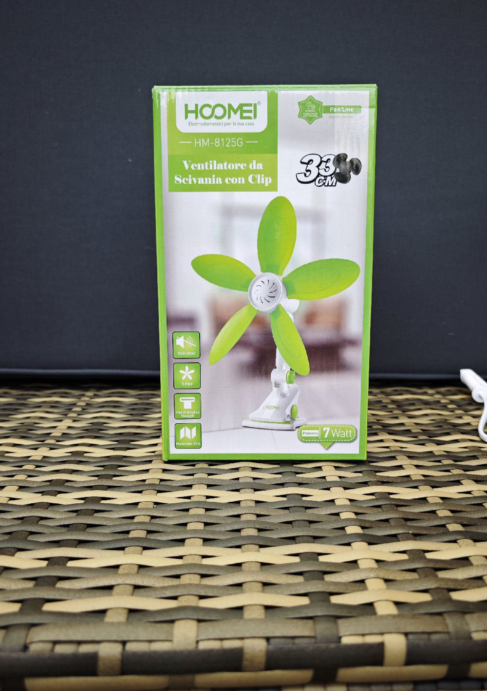 Ventilatore a Corrente con Lame Morbide